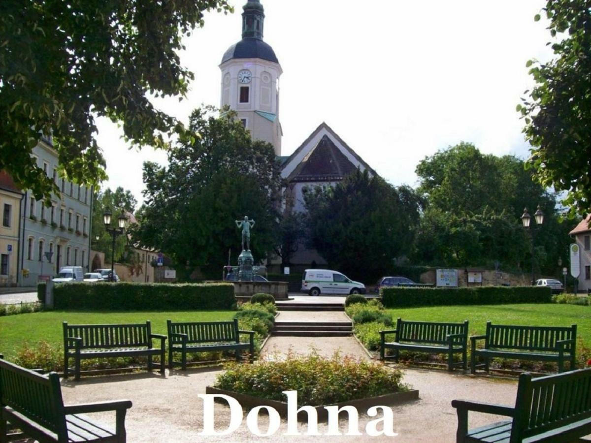 Ferienwohnungen Familie Winter Dohna ภายนอก รูปภาพ